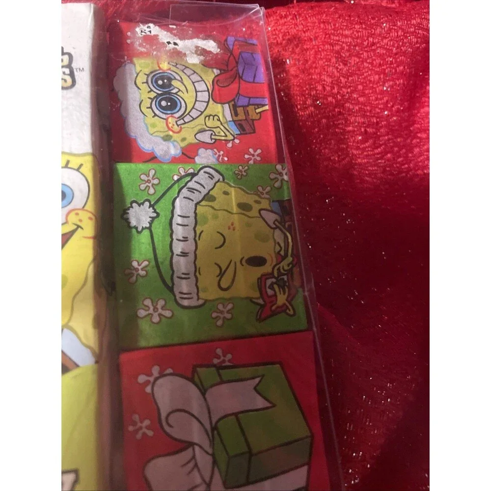 NEW SpongeBob Squarepants Christmas Holiday String Lights 2006